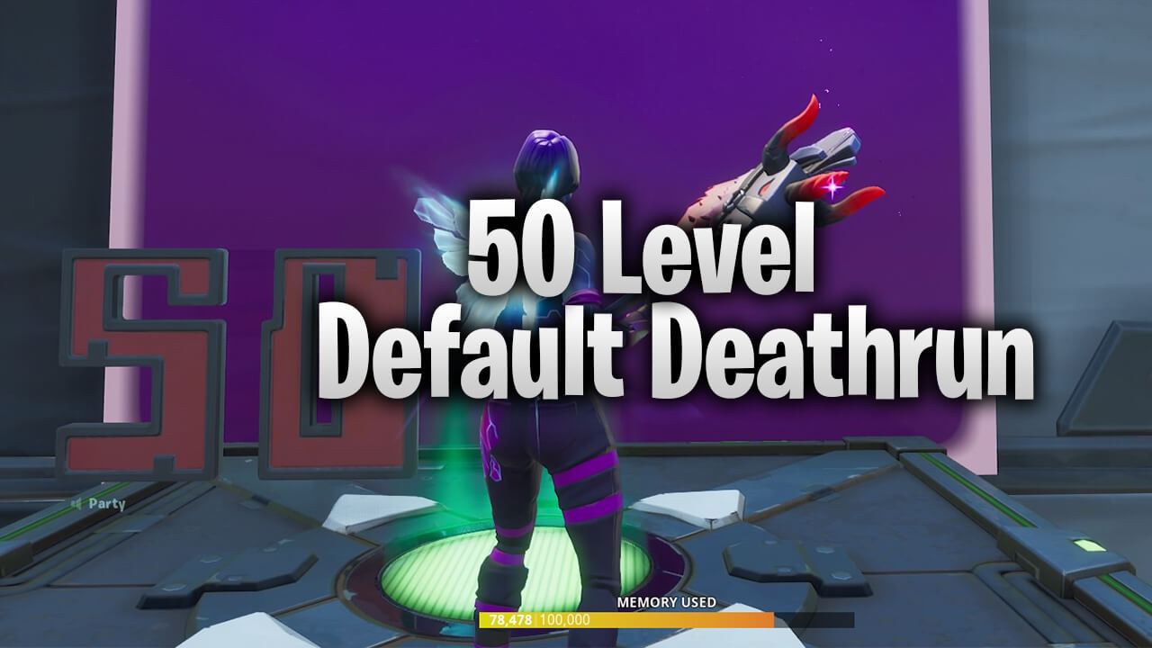 Natzy S Super Easy 50 Level Deathrun Fortnite Creative Map Codes