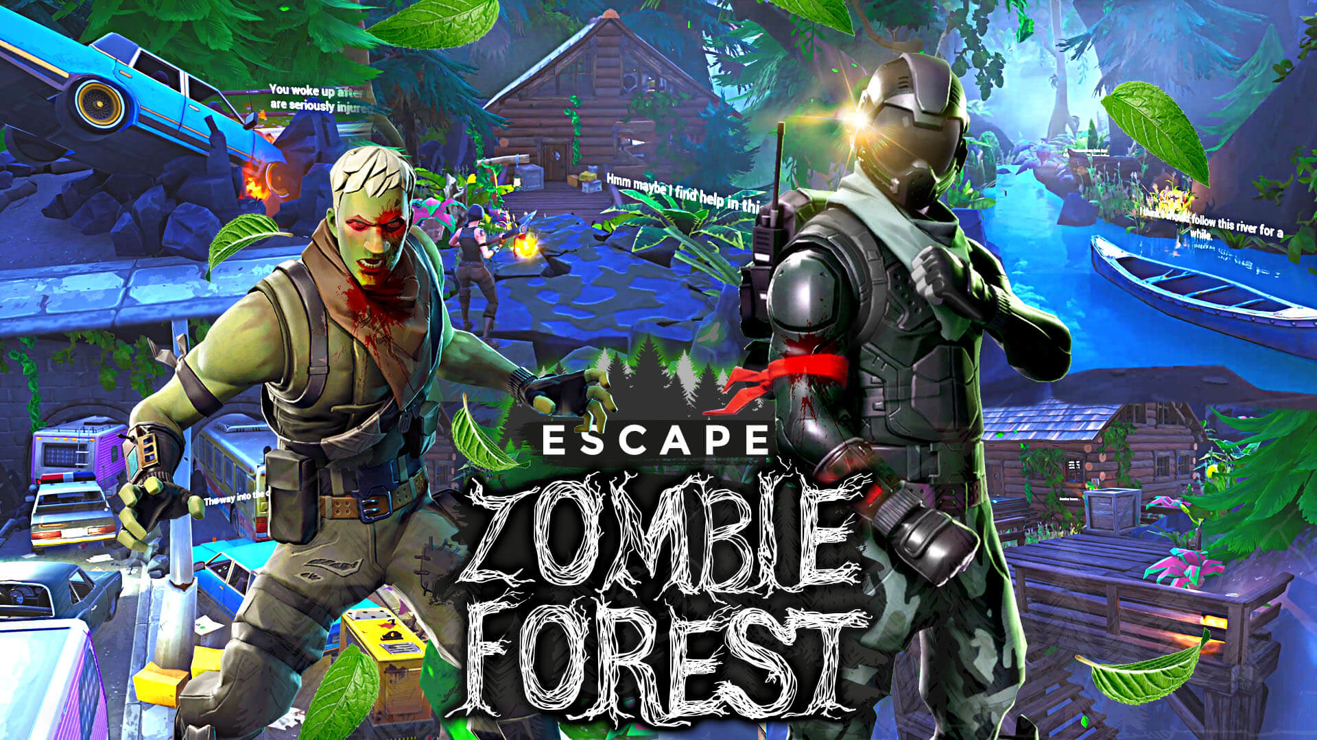 Escape Zombie Forest Fortnite Creative Map Codes Dropnite Com